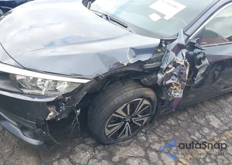 2018 Honda Civic Ex-L from USA, damaged, VIN JHMFC1F71JX018526